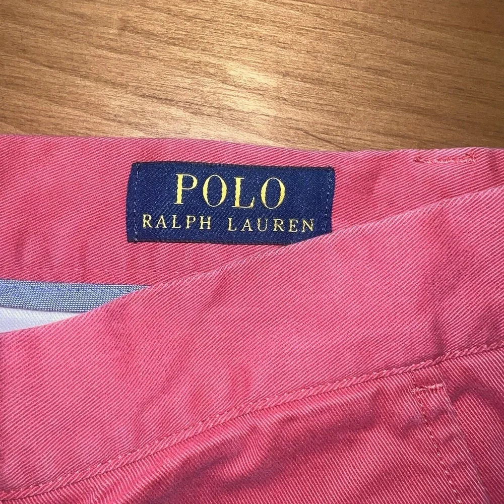 Polo Ralph Lauren Chino‎ Shorts Salmon Men Size 32 9 inch Classic Fit